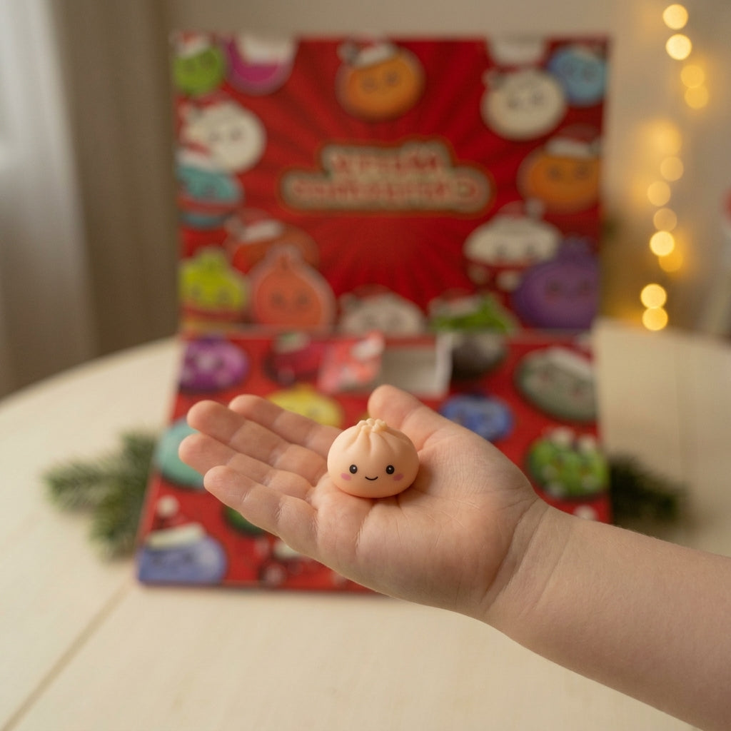 Calendario de Adviento con 24 Squishies Sorpresa